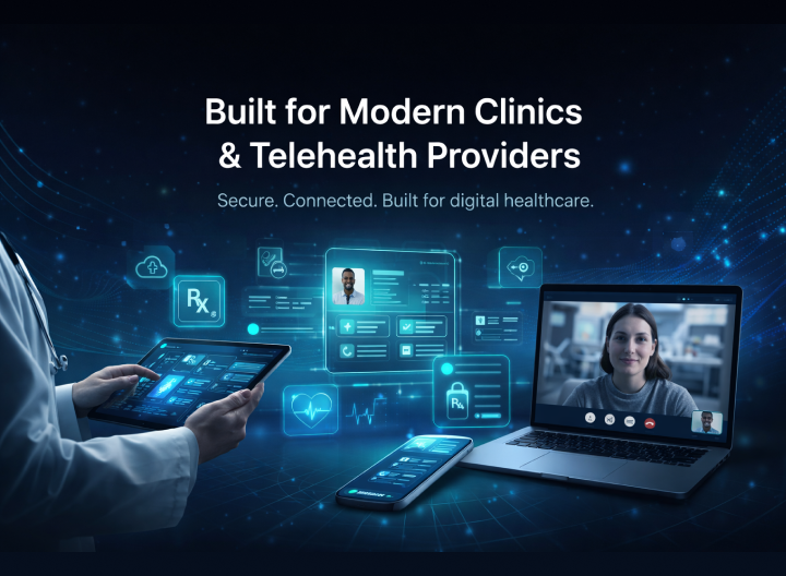Built for Modern Clinics and Telehealth Providers